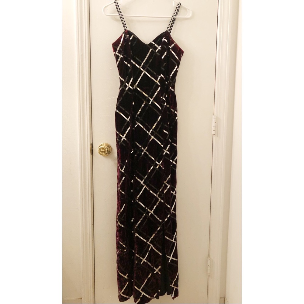 ⭐️VINTAGE⭐️ Alfred Angelo Flirtations Velvet Gown